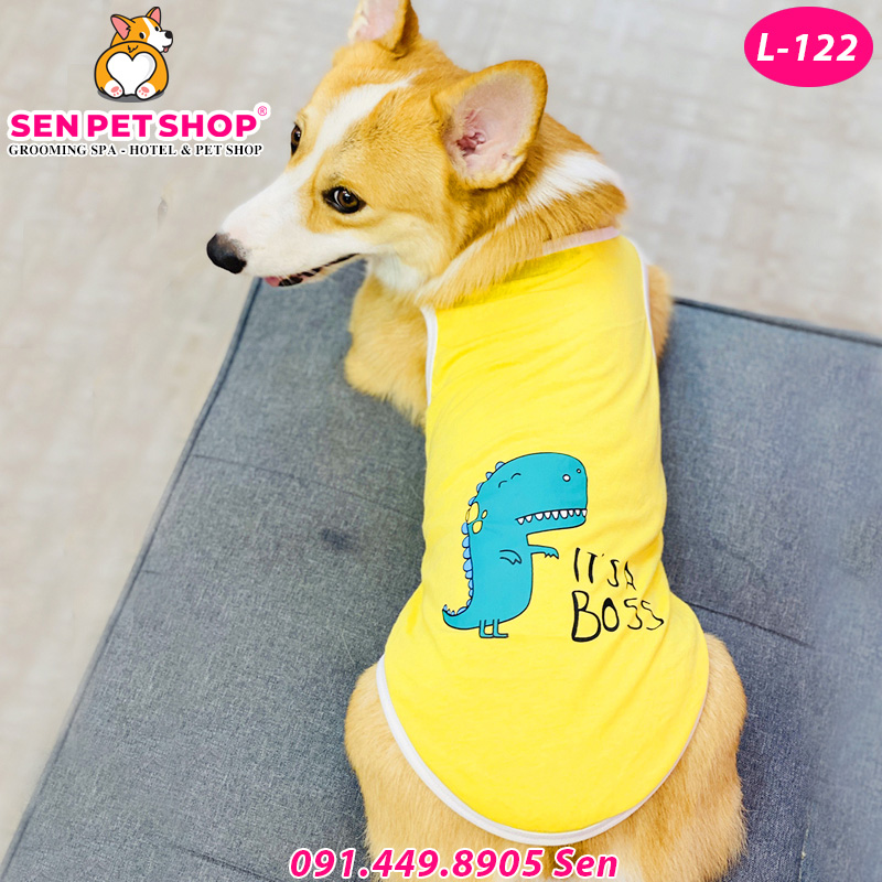 ÁO CHO CHÓ CORGI KHỦNG LONG