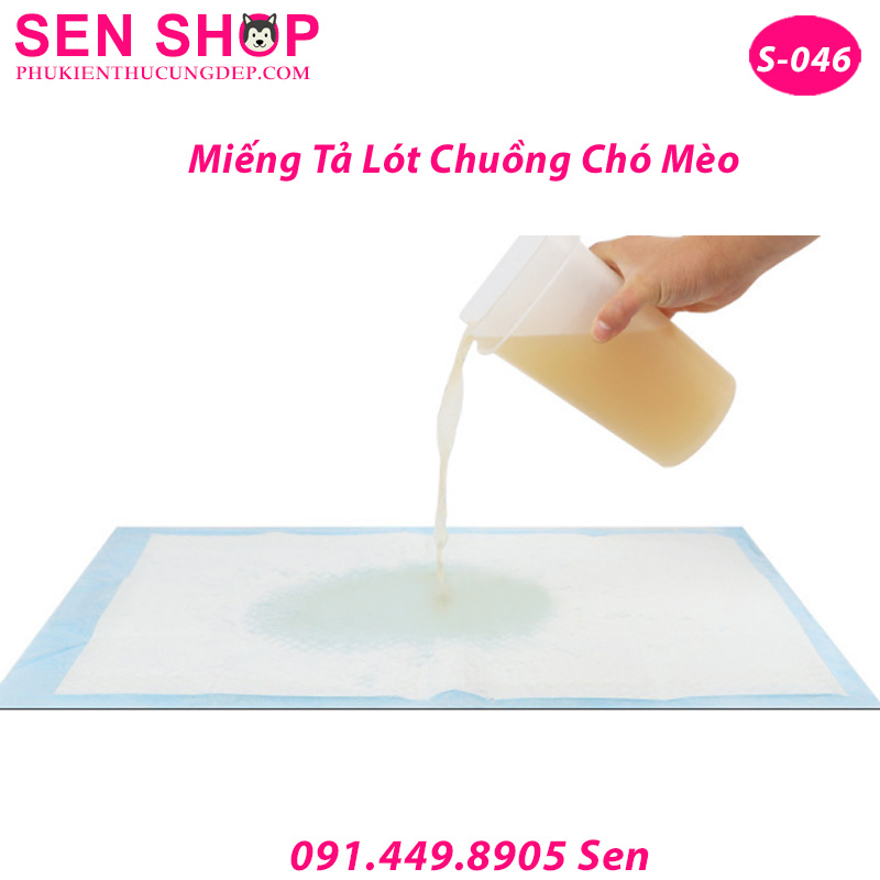 tả lót chuồng chó