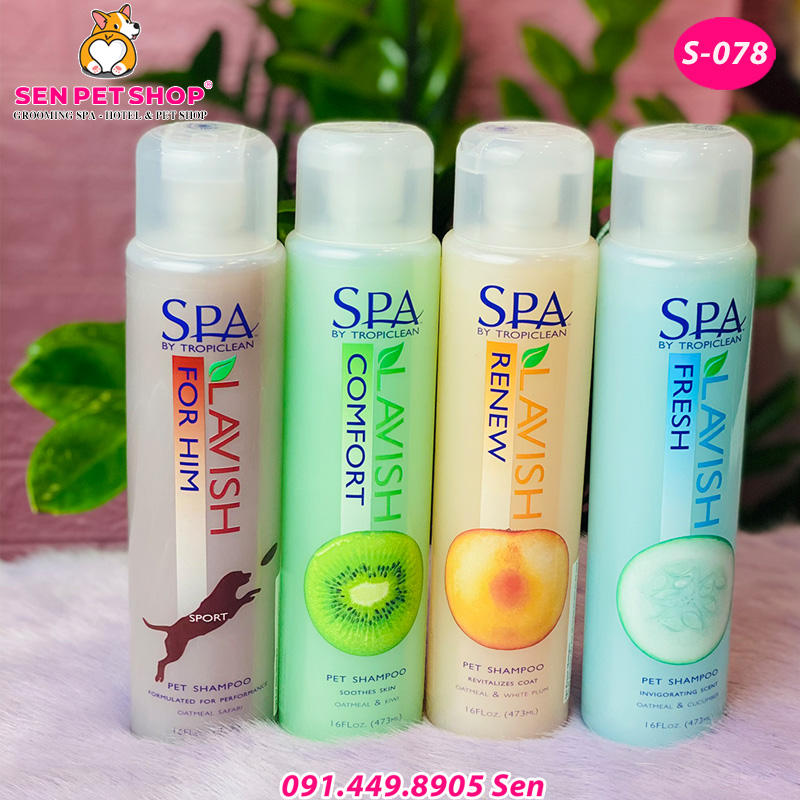 SỮA TẮM THÚ CƯNG TROPICLEAN DƯA LEO