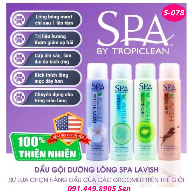 sữa tắm tropiclean