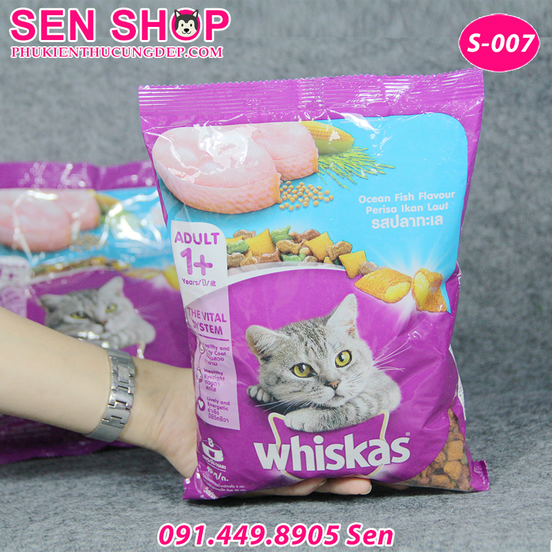 thức ăn cho mèo whiskas