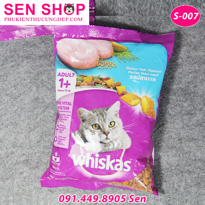 thức ăn cho mèo whiskas