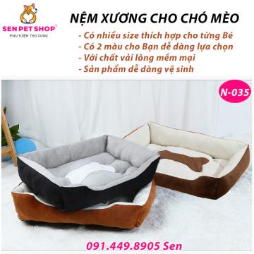 NỆM CHO CHÓ HÌNH XƯƠNG