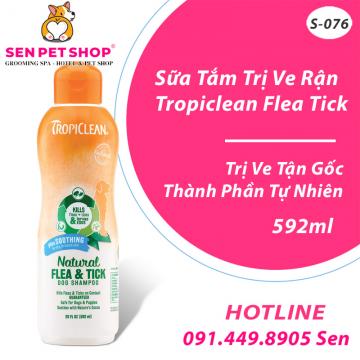 SỮA TẮM TRỊ VE CHÓ TROPICLEAN